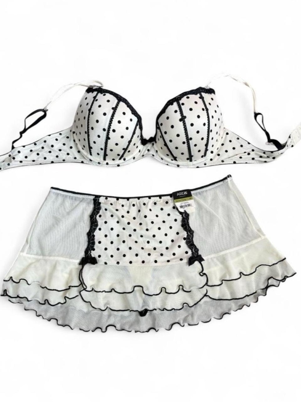 Polka Dot Lingerie Set